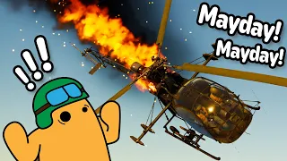 Actual Tank Commander Tries HELICOPTERS in War Thunder!