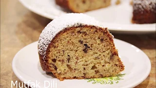 BOZULAN MUZLARI ATMAYIN/ BÖYLE HARİKA CEVİZLİ MUZLU  KEK YAPABİLİRSİNİZ/BANANA BREAD