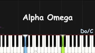 Alpha Omega - Gael Music | EASY PIANO TUTORIAL BY Extreme Midi