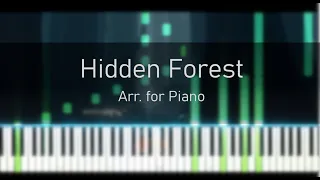 Hidden Forest (Waltzing in the Rain) - Sky: CoTL // Arrangement for Piano