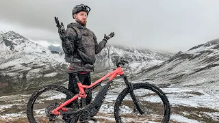 Zum ersten Mal mit E-MTB in den Bergen! Wie ist das? PLUS Uphill E-Bike Challenge | Fabio Schäfer