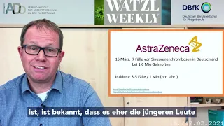 Watzl Weekly 9 [17.03.2021]: Immunologie-Update mit Prof. Dr. Carsten Watzl