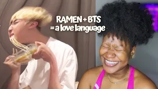 BTS LOVE for RAMYEON knows No Bounds