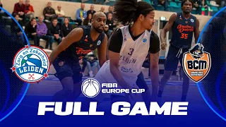 ZZ Leiden v BCM Gravelines Dunkerque | Full Basketball Game | FIBA Europe Cup 2023-24