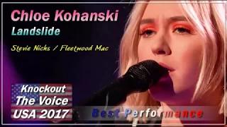 Chloe Kohanski, Landslide | The Voice 2017, Knockout