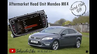 How to install an aftermarket head unit in a Ford Mondeo MK4     (HD)