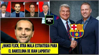 BARCELONA. JOAN LAPORTA sigue vendiendo HUMO con la ilusión HANSI FLICK ¿Será su títere? | ESPN FC