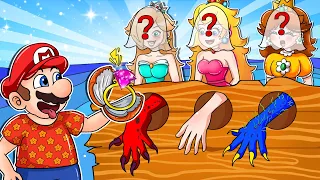 Mario's Choice Part 7 - Who Will Be The Princess? Where is Peach's Hand - The Super Mario Bros Movie