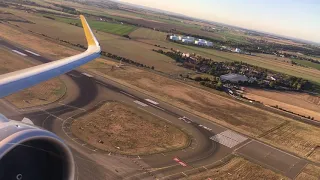 Take-off Airbus A321neo at Paris Charles de Gaulle