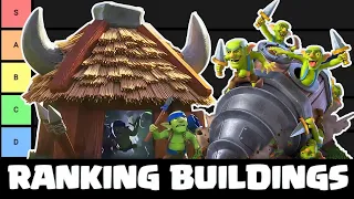 RANKING EVERY BUILDING IN CLASH ROYALE!!! [Clash Royale Tier List]