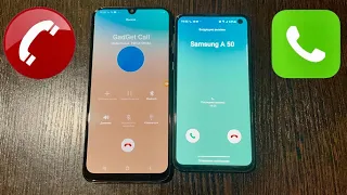 Incoming Call Samsung A50 and Samsung S10E/Android 10 vs 11