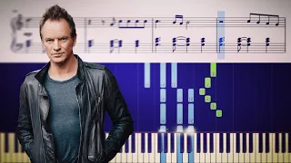 The Police - Every Breath You Take - Piano Tutorial + SHEETS