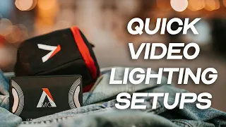 best VIDEO LIGHT under $100 | 3 VIDEO lighting setups APUTURE MC