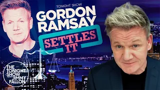 Gordon Ramsay Settles the Sriracha vs. Frank’s Red Hot Debate | The Tonight Show