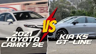 2021 Toyota Camry SE vs Kia K5 GT-Line: Midsize Sedan Battle