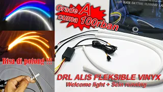 DRL Led Alis Fleksible Vinyx Welcom Light + Sein Running