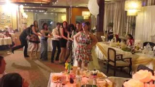 Bunny hop dance in Bulgaria