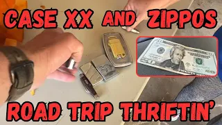 Road Trip Thriftin': Scoring Sweet Deals - Case XX Knives and Zippos on Facebook Marketplace!