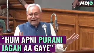 Nitish Kumar's Fierce Reply To Tejashwi Yadav, Takes A Swipe At Congress I Opposition Walks Out