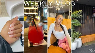 WEEKLY VLOG: My First Ever Nail Bar Collab ,DATE NIGHT , Stationery shopping| South African Youtuber