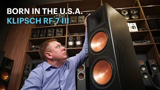 Напольные колонки Klipsch RF-7 III: 100 дБ и 1000 Вт настоящего американского звука