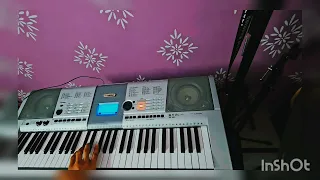 Jadu Teri Nazar on Yamaha Keyboard G Minor scale. Modern harp sound/ Ashish Singhal