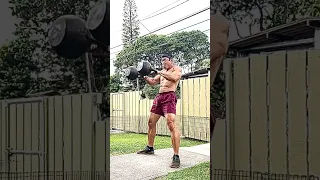 Double 24 kg./53 lbs. Kettlebell Snatch - age 55, February 7, 2024, 4:50 pm