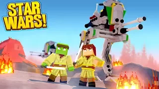 Minecraft Star Wars #2 -  UNDER ATTACK! w/TinyTurtle