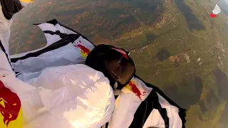 Extreme Balloon Jump - Speedflying Wingsuit