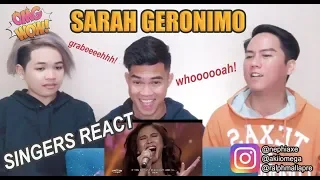 Sarah Geronimo  - I Love You | SINGERS REACT