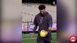 NBA star Jamal Murray talks AFL at the MCG