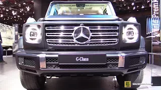 2019 Mercedes G-Class G500 - Exterior and Interior Walkaround - Debut at 2018 Detroit Auto Show