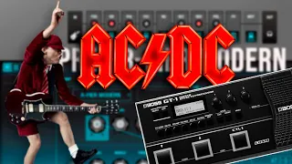 BOSS GT-1| AC/DC [Setting].