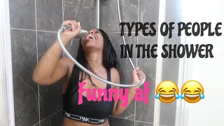 23 DIFFERENT TYPES OF PEOPLE IN THE SHOWER 🚿