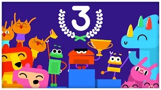 "The Number Three," Number Songs by StoryBots | Netflix Jr