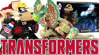 REVEALED: Transformers & Jurassic Park Second Crossover 2-Pack (Dilophocon & JP12) | TF-Talk #701