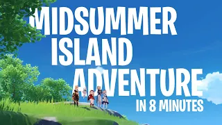 Genshin Impact Midsummer Island Adventure (Full Story) All Cutscenes Full Movie