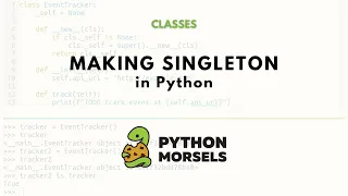 Making singletons in Python