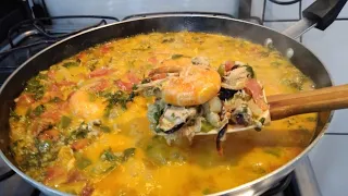 Mariscada fácil de fazer/almoço da semana santa