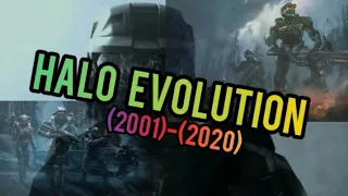 Halo games series evolution (2001)-(2020)