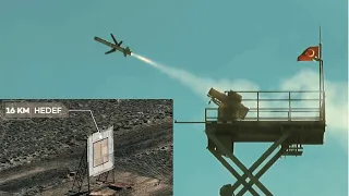 Turkey successfully tested a new anti-tank missile "ATGM" with the longest range in the world