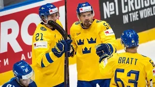 Hornqvist, Lander lead Team Sweden to 8-0 shutout of Team Italy - IIHF World Championship