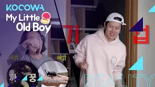 Hee Chul is appalled at the beetle larvae [My Little Old Boy Ep 220]