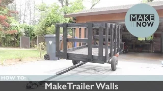 How To: Make Trailer Walls