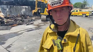 LAFD: The role of Heavy Equipment after a structure fire | July 21, 2022