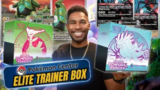 NEW Pokemon Center Temporal Forces Elite Trainer Boxes are Here