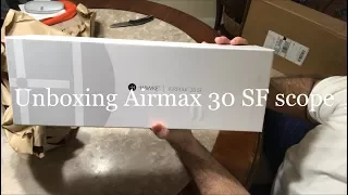 Unboxing Hawke Airmax 30 SF scope