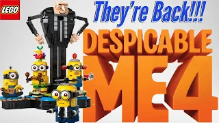 DESPICABLE ME 4, IS THIS SET ANY GOOD? LEGO DESPICABLE ME FOUR REVIEW