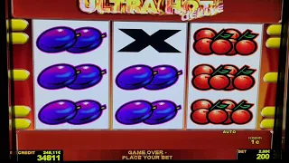 #Ultra Hot Deluxe Slot! #2 Euro Bet ! #slot machine! #Freispiele! #novoline#Admiral#Amazing