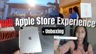 Bad @Apple Store Experience | M2 iPad Pro Silver | Accessories 2022 Unboxing